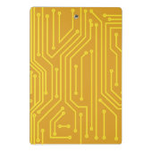 Abstrakte Computerausrüstung Mini Klemmbrett (Rückseite)