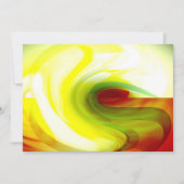 Abstrakte Computereinladungen Einladung (Vorderseite)