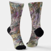 Abstrakte "Confetti zu" Multiprint-Crew-Socken Socken (Gewinkelt)