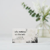 abstrakte coole Geschäftskarte Visitenkarte (Stehend Vorderseite)