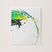 Abstrakte coole Gewässer Paint Spritzer Puzzle (Vertikal)