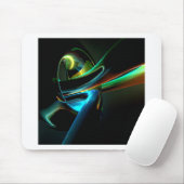 Abstrakte coole helle Show Mousepad (Mit Mouse)