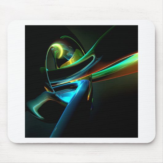 Abstrakte coole helle Show Mousepad (Vorne)