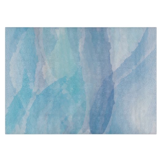 abstrakte, coole Pinselstrich Schneidebrett (Vorderseite)