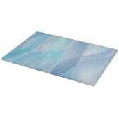 abstrakte, coole Pinselstrich Schneidebrett (Ecke)