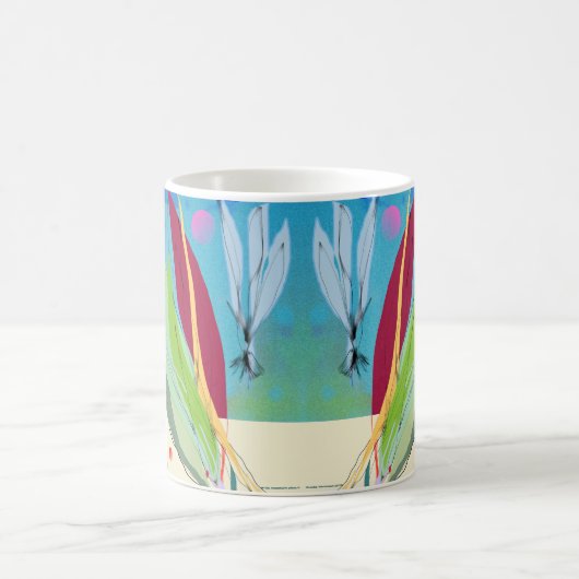 Abstrakte coole TOLLE Tasse (Mittel)