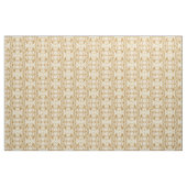 Abstrakte Cremige Beige Muster Stoff (Yard (91,4 cm))