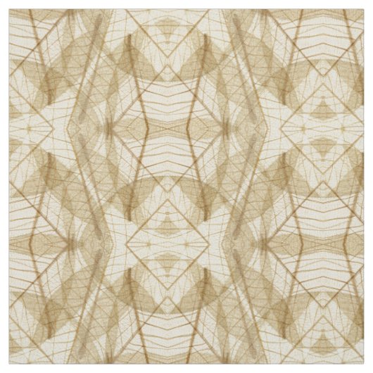 Abstrakte Cremige Beige Muster Stoff (Muster)