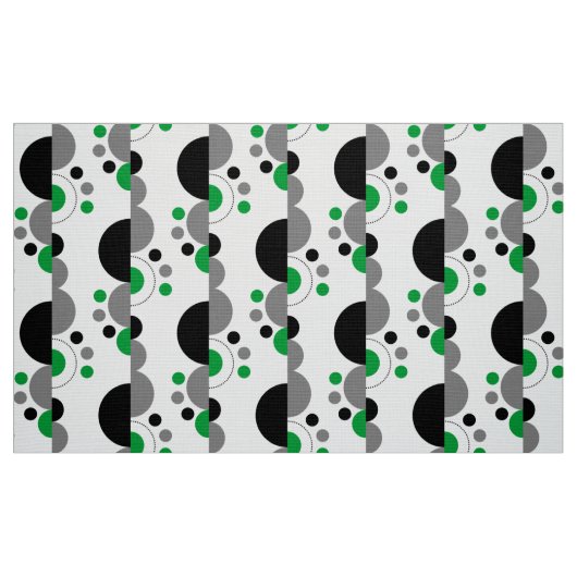 Abstrakte Crescent 01 - Gras grün Stoff (Fat Quarter (45,7 x 55,9 cm))