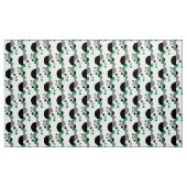 Abstrakte Crescent 01 - Gras grün Stoff (Yard (91,4 cm))