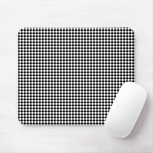 Abstrakte Cubes Schwarzweiß gestreift Mousepad (Mit Mouse)