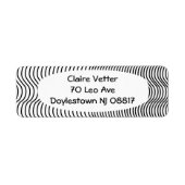 Abstrakte Curvy Lines (Vorne)