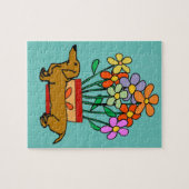 Abstrakte Dackel Jigsaw Puzzle (Horizontal)