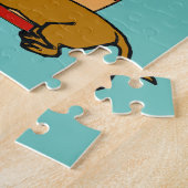 Abstrakte Dackel Jigsaw Puzzle (Seite)