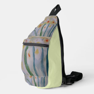 Abstrakte Daffodien Crossbody Bag