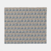 Abstrakte Daffodien Fleecedecke (Vorderseite (Horizontal))