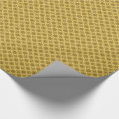 Abstrakte Daisies Geschenkpapier (Ecke)