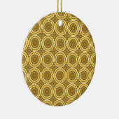 Abstrakte Daisies Keramikornament (Rechts)
