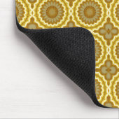 Abstrakte Daisies Mousepad (Ecke)