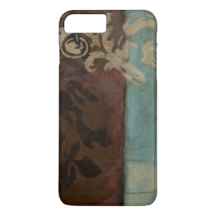 Abstrakte Damast-Tapisserie durch Jennifer Case-Mate iPhone Hülle