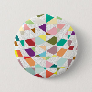 Abstrakte Damastfarben Button