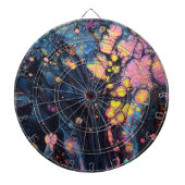 Abstrakte Dartboard Dartscheibe (vorne)