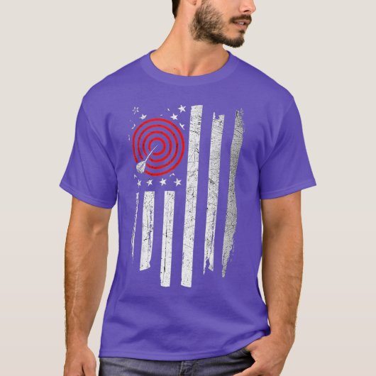 Abstrakte Darts Artwork - Darts - Darts T-Shirt (Vorderseite)
