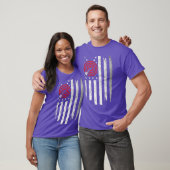 Abstrakte Darts Artwork - Darts - Darts T-Shirt (Unisex)