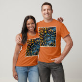 Abstrakte Datenströmung T-Shirt (Unisex)