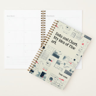 Abstrakte Datenvisualisierung - Individueller Plan Planer