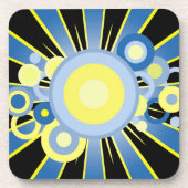 Abstrakte Dekoration Getränkeuntersetzer (Vorderseite)