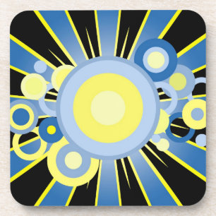 Abstrakte Dekoration Getränkeuntersetzer