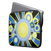 Abstrakte Dekoration Laptopschutzhülle (Vorderseite Links)