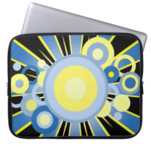 Abstrakte Dekoration Laptopschutzhülle