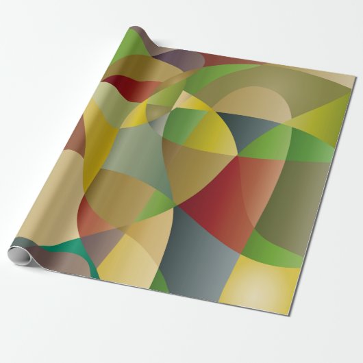 Abstrakte dekorative farbenfrohe Hintergrundabstra Geschenkpapier (Ungerollt)