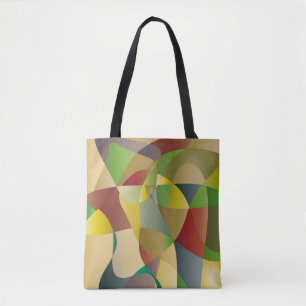 Abstrakte dekorative farbenfrohe Hintergrundabstra Tasche