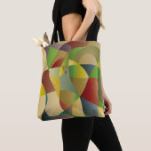 Abstrakte dekorative farbenfrohe Hintergrundabstra Tasche (Von Nahem)
