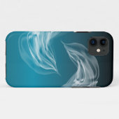 Abstrakte Delphine beim Spielen Case-Mate iPhone Hülle (Rückseite (Horizontal))