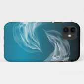 Abstrakte Delphine beim Spielen Case-Mate iPhone Hülle (Rückseite (Horizontal))