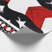 Abstrakte des Flag Geschenkpapier (Ecke)