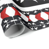 Abstrakte des Flag Geschenkpapier (Rolleneckpunkt)