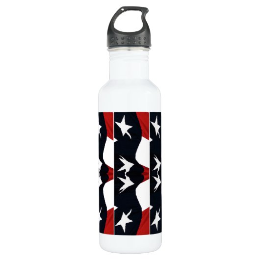 Abstrakte des Flag Trinkflasche (Vorderseite)