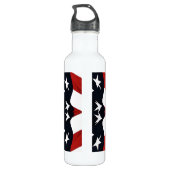 Abstrakte des Flag Trinkflasche (Rückseite)