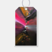 Abstrakte Design Farbe Zap Geschenktasten Geschenkanhänger (Vorderseite)