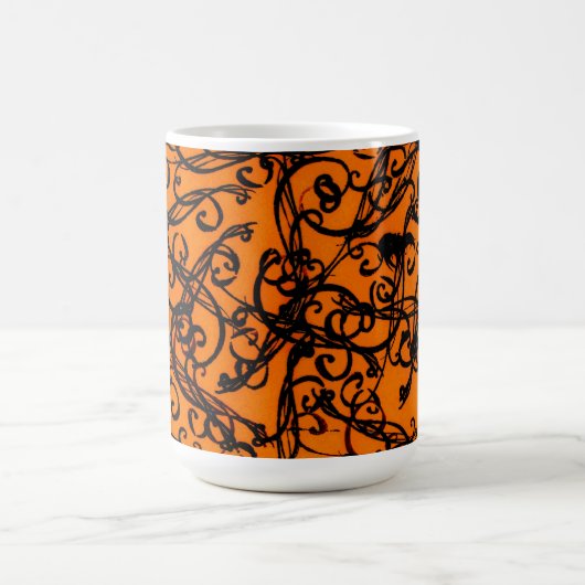 Abstrakte Design-Kaffee-Tasse Kaffeetasse (Mittel)