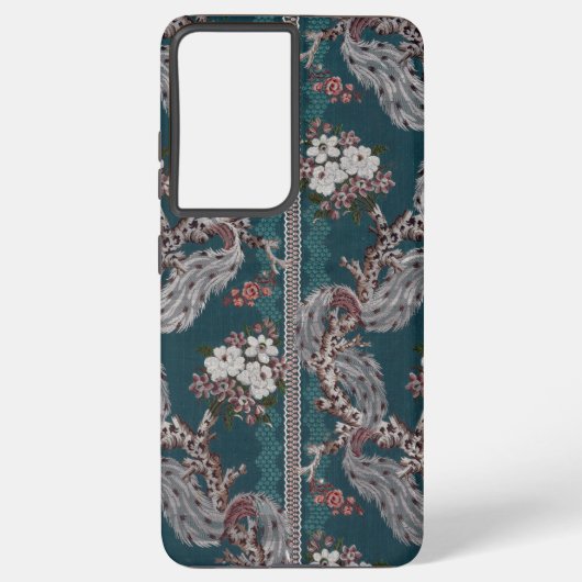 Abstrakte Design Muster Kunst Samsung Galaxy Hülle (Rückseite)