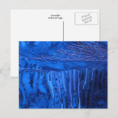 Abstrakte Design-Postkarte "Deep Waters #2" Postkarte (Vorne/Hinten)