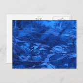 Abstrakte Design-Postkarte "Deep Waters #5" Postkarte (Vorne/Hinten)