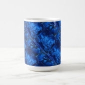 Abstrakte Design-Tasse "Deep Waters #2 Tiled" Kaffeetasse (Mittel)