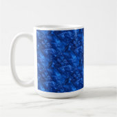Abstrakte Design-Tasse "Deep Waters #5 Tiled" Kaffeetasse (Links)